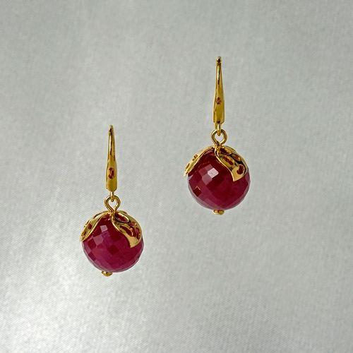 Hoa tai Ruby đỏ Ngọn Lửa Bất Diệt