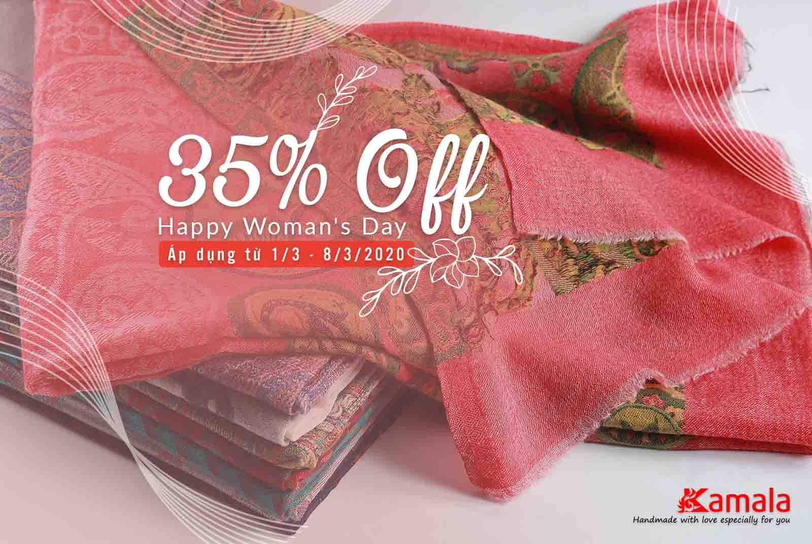 Khăn choàng Cashmere, phụ nữ thêm xinh - 35% OFF